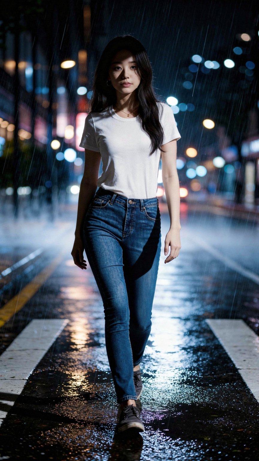 AI model portrait sample